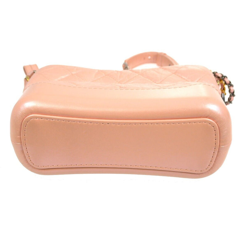 Chanel Pink Lambskin Gabrielle Shoulder