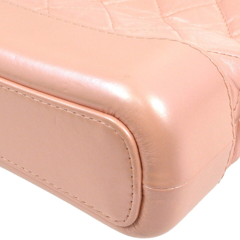 Chanel Pink Lambskin Gabrielle Shoulder