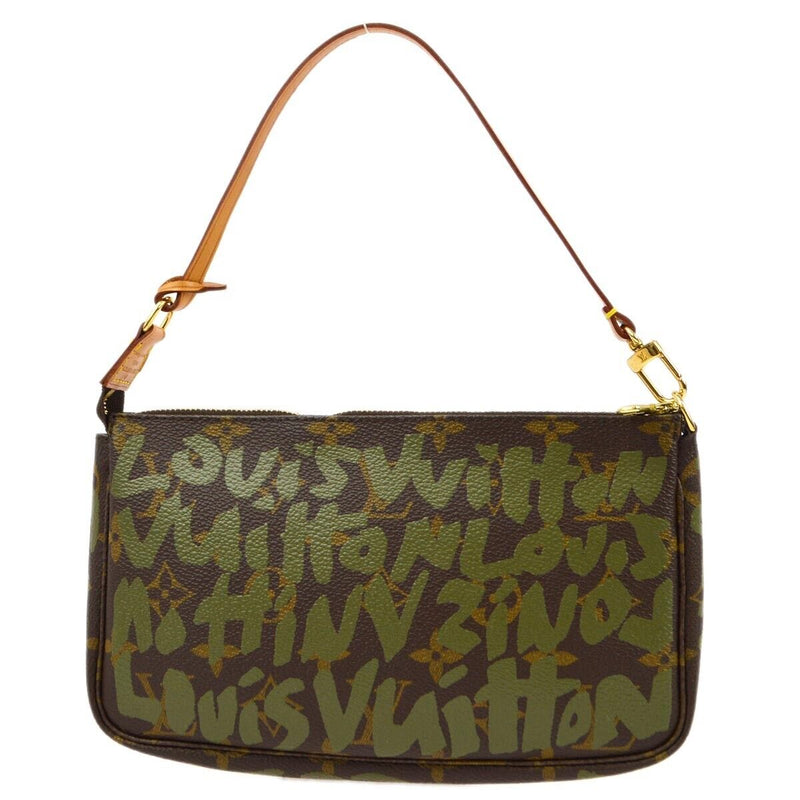 Louis Vuitton Khaki Graffiti Pochette