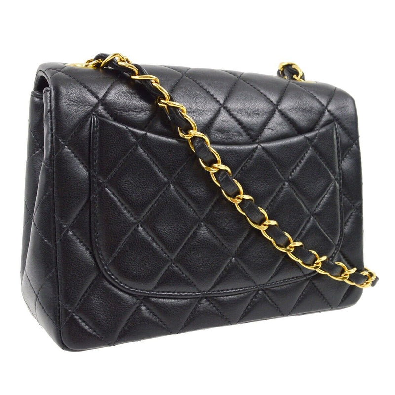 Chanel Black Lambskin Mini Classic