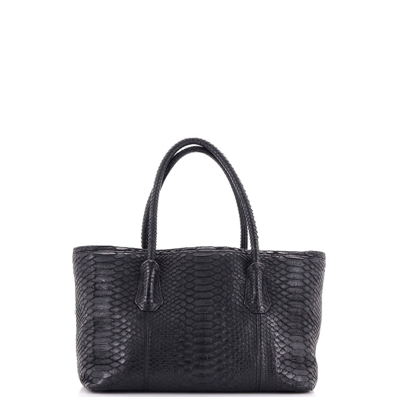 Chanel Shopping Tote Python Medium