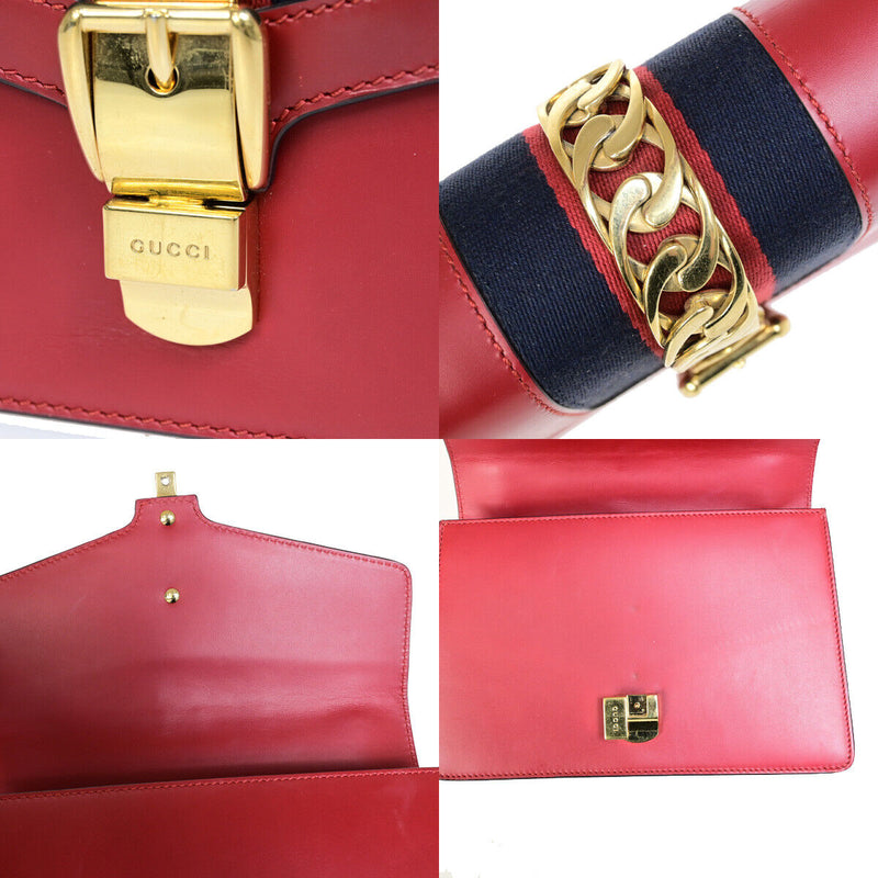 Gucci Logo Sylvie Sherry Shoulder Bag