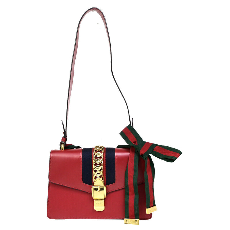 Gucci Logo Sylvie Sherry Shoulder Bag