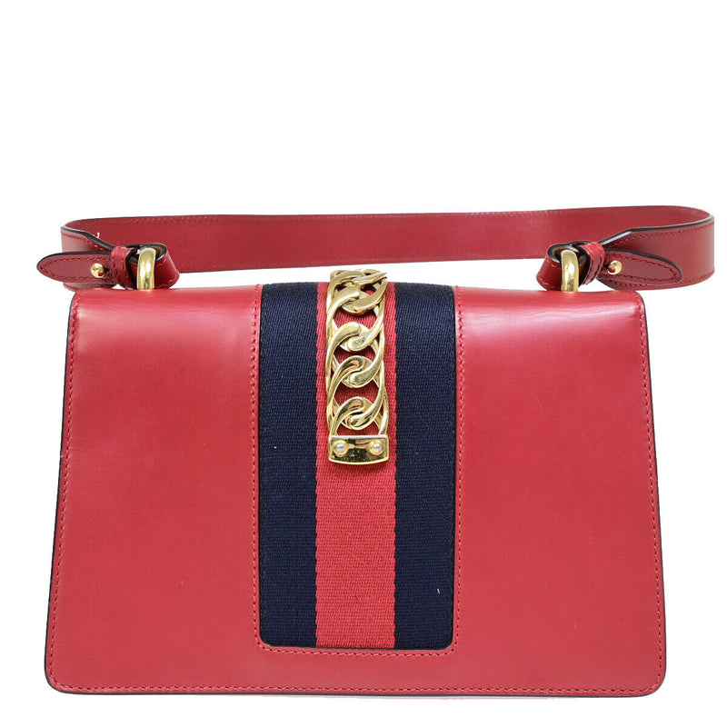 Gucci Logo Sylvie Sherry Shoulder Bag