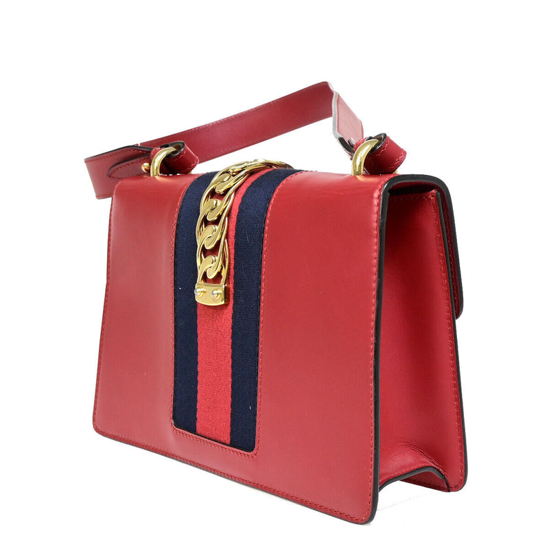 Gucci Logo Sylvie Sherry Shoulder Bag