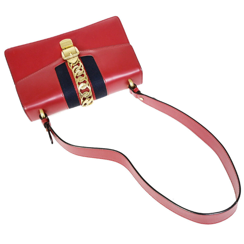 Gucci Logo Sylvie Sherry Shoulder Bag