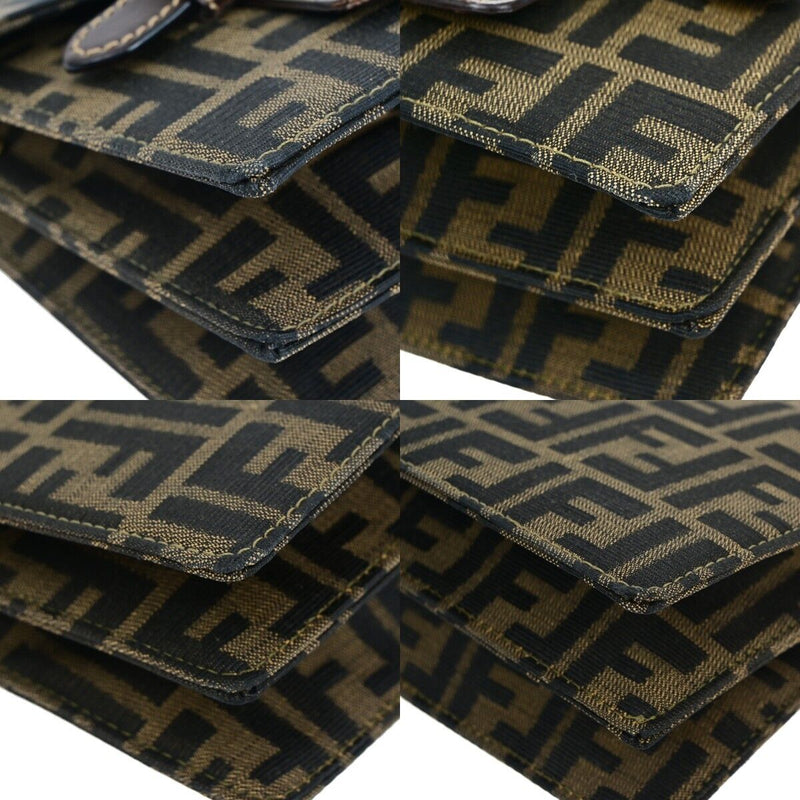 Fendi Logo Zucca Pattern Shoulder Bag