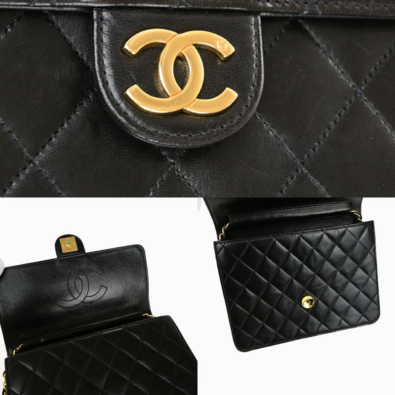 Chanel Cc Logo Matelasse Chain Shoulder