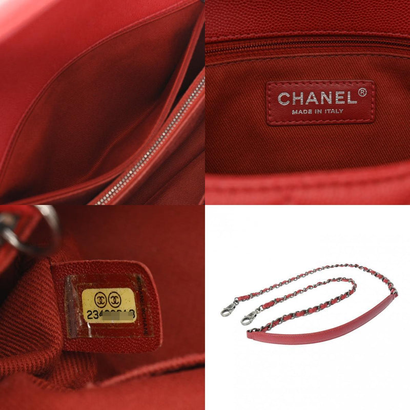 Chanel Matrasse Top Handle 29 2Way Red