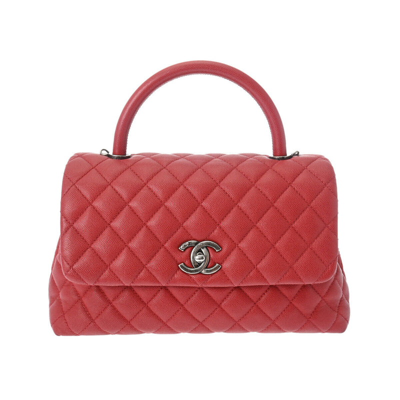 Chanel Matrasse Top Handle 29 2Way Red