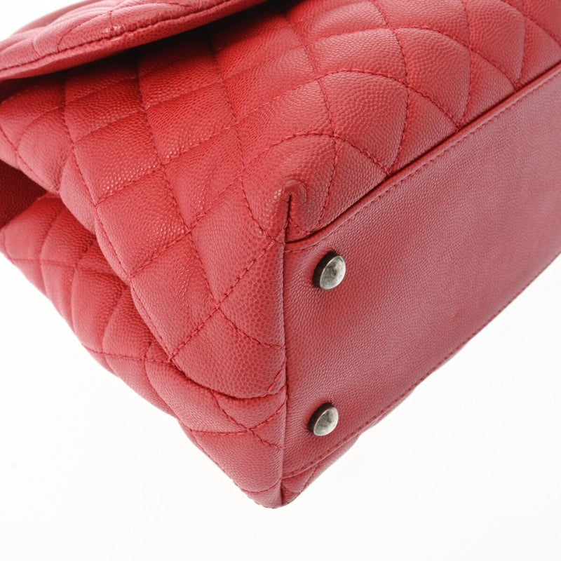 Chanel Matrasse Top Handle 29 2Way Red