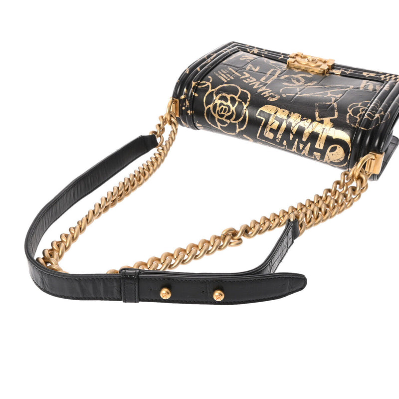 Chanel Boy Chainshoulder Black/Noir