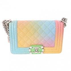 Chanel Boy Chainshoulder 7.9' Rainbow