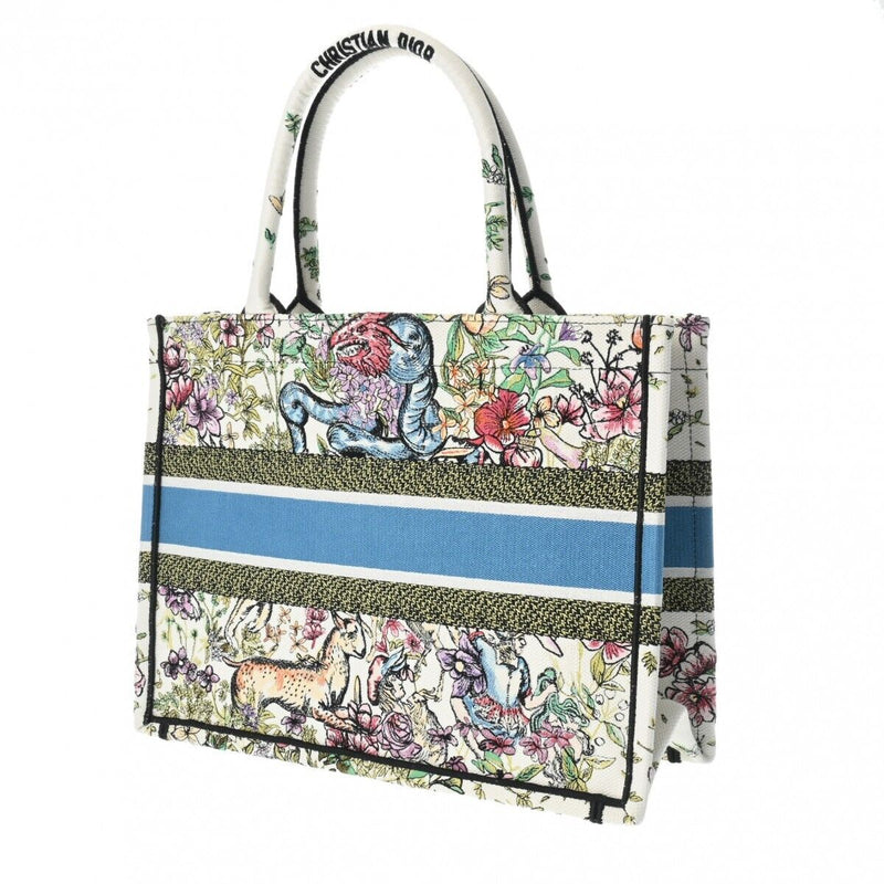 Christian Dior Book Tote Medium Flower D