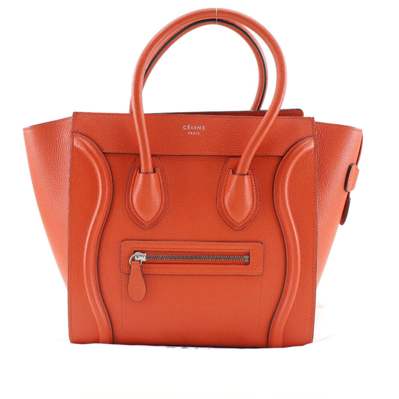 Celine Luggage Micro Shopper Handbag