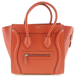 Celine Luggage Micro Shopper Handbag