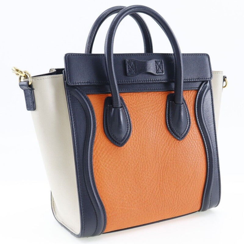 Celine Luggage Nano Shopper Shoulder Bag