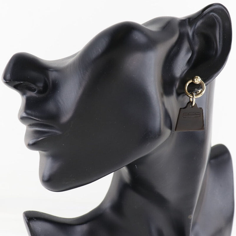 Hermes Amulet Piercing Brown Buffalo