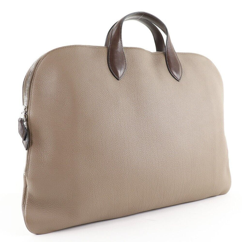 Hermes Edit Business Bag Etope Brown