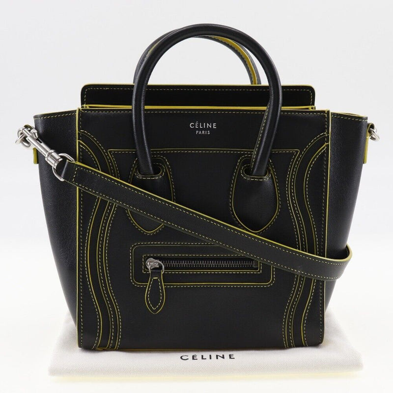 Celine Luggage Nano Shopper Handbag