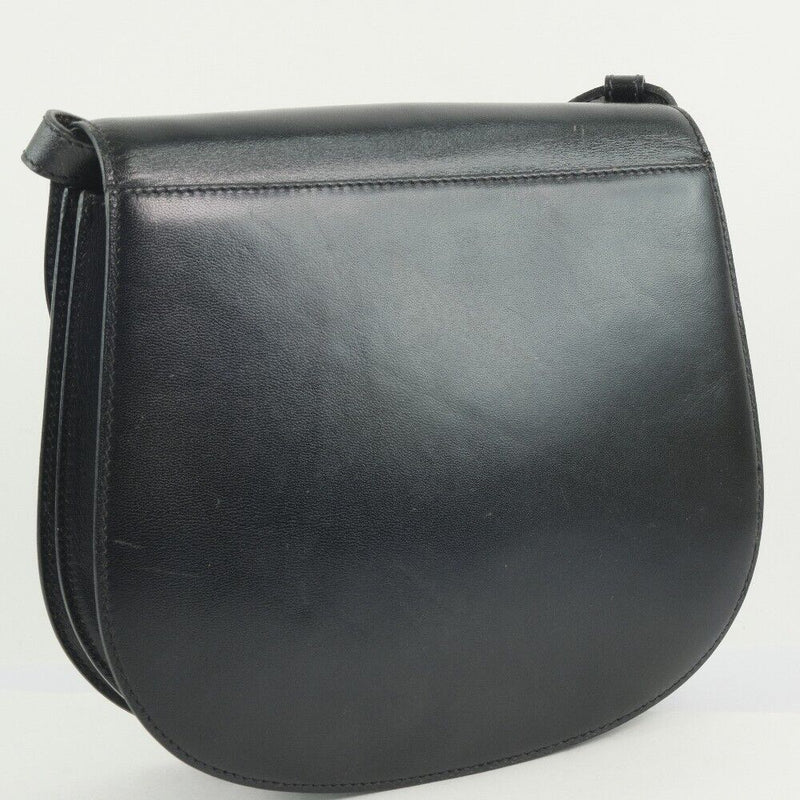 Bally Shoulder Bag Black Calfskin Women