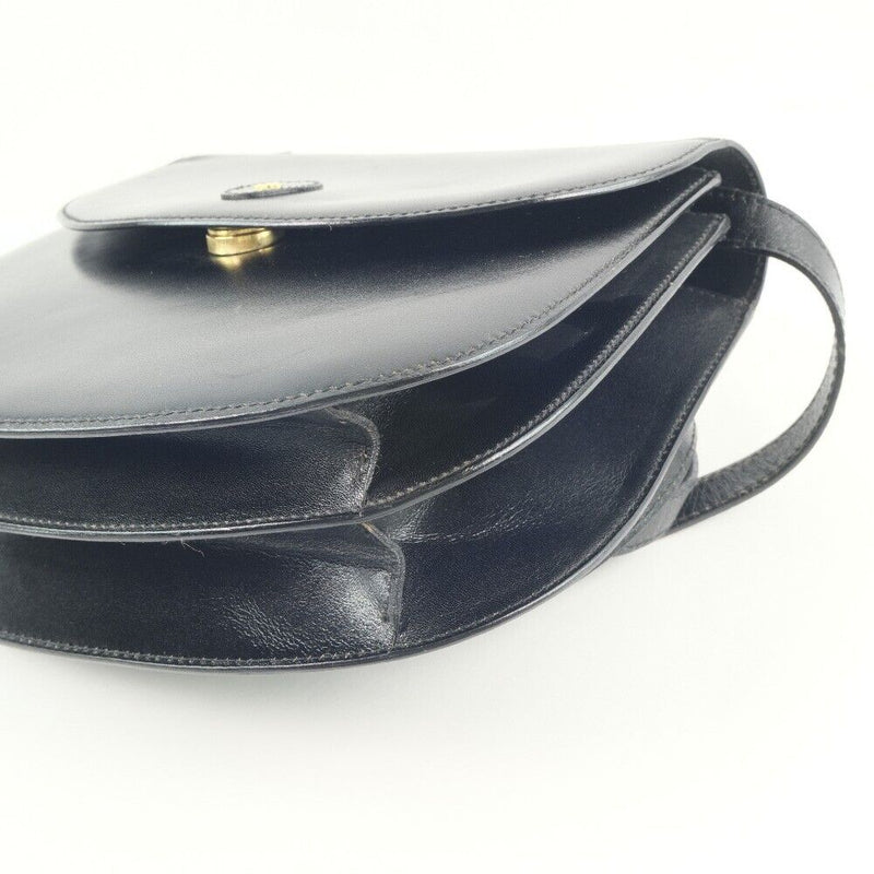 Bally Shoulder Bag Black Calfskin Women