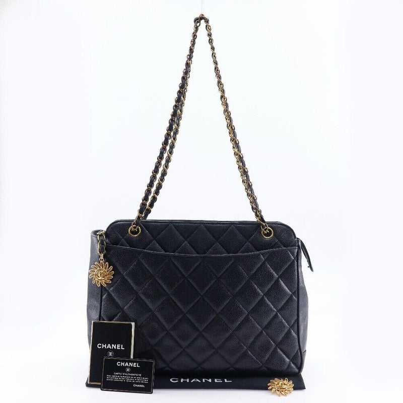 Chanel Chainshoulder Shoulder Bag Black