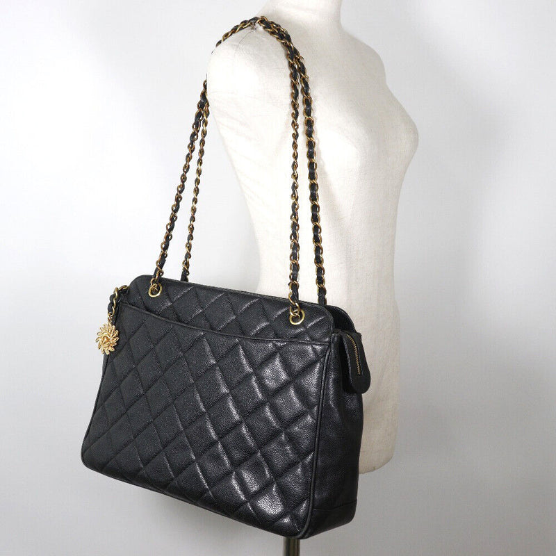 Chanel Chainshoulder Shoulder Bag Black