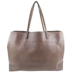 Fendi Celeria Tote Bag Brown Calfskin