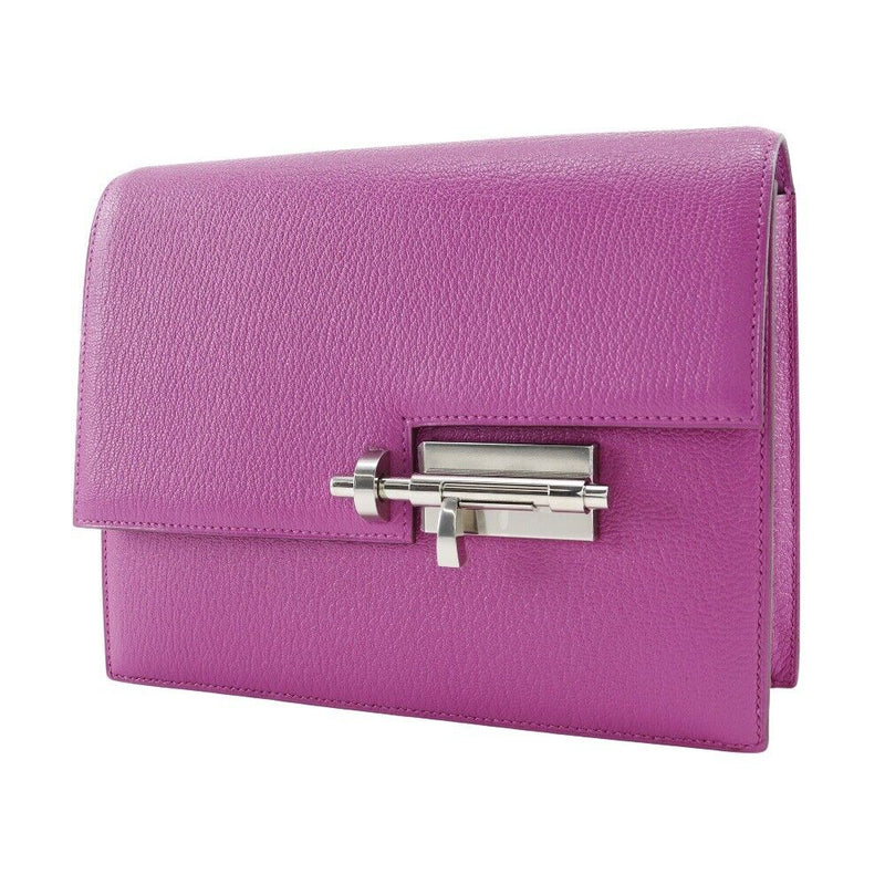 Hermes Veru Clutch Bag C Pn It Magnolia