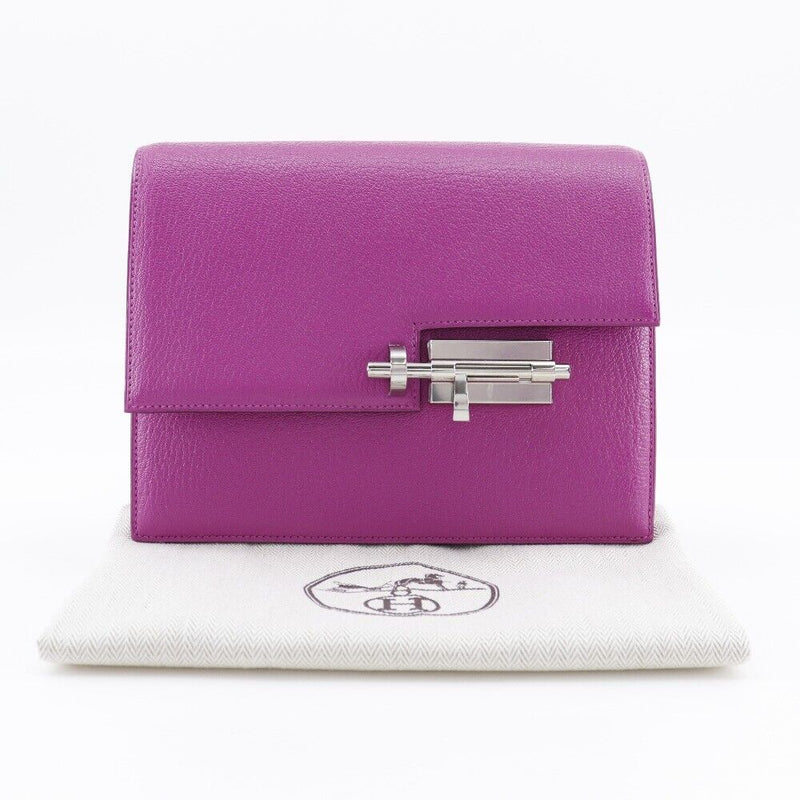 Hermes Veru Clutch Bag C Pn It Magnolia