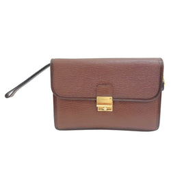 Bally Business Bag Brown Leather Mens