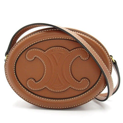 Celine Cuir Triomphe Oval Bag Calfskin