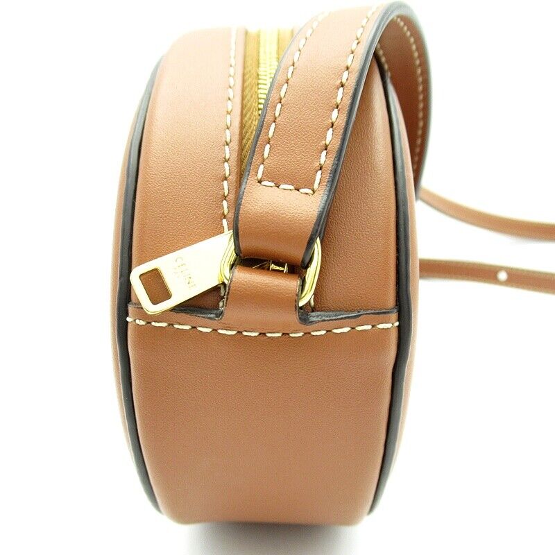 Celine Cuir Triomphe Oval Bag Calfskin