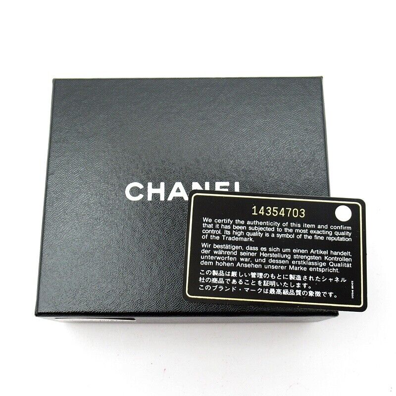 Chanel Matrasse Coin Case Patent Leather