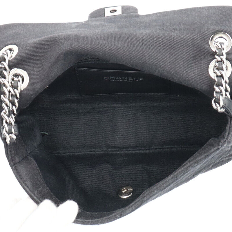 Chanel Camellia Chainshoulder Bag Denim