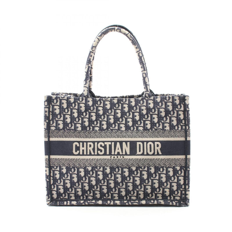 Dior Book Tote Medium Hand Bag Canvas