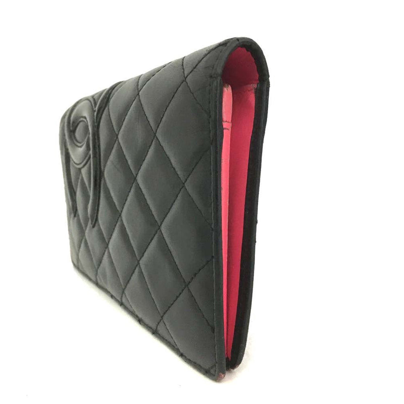 Chanel Combon Line Lambskin Long Bifold