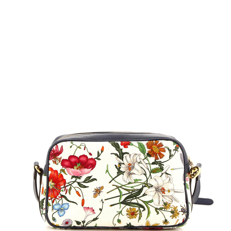 Gucci Shoulder Bag Flora Canvas Small