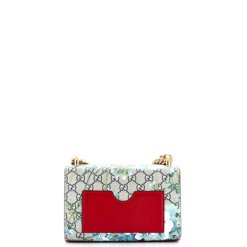 Gucci Padlock Shoulder Bag Blooms Print