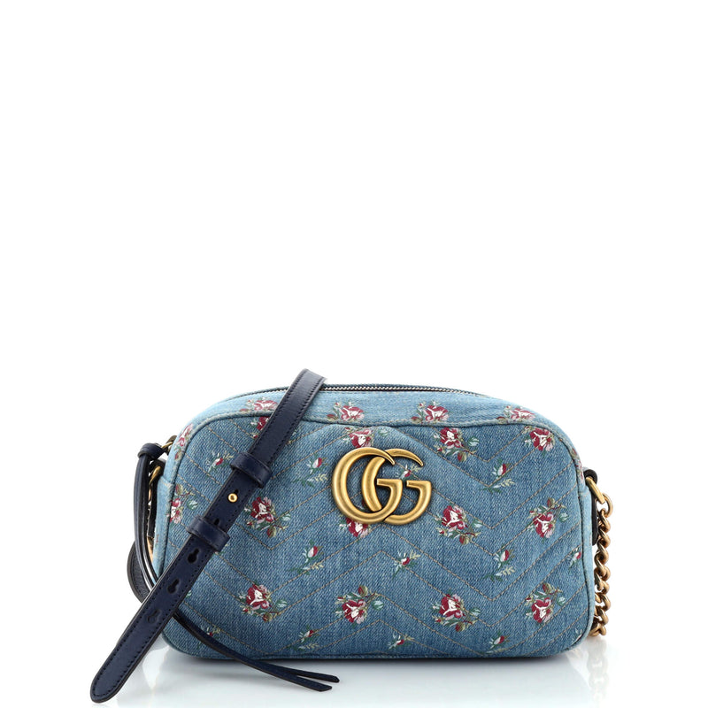 Gucci Gg Marmont Shoulder Bag Printed