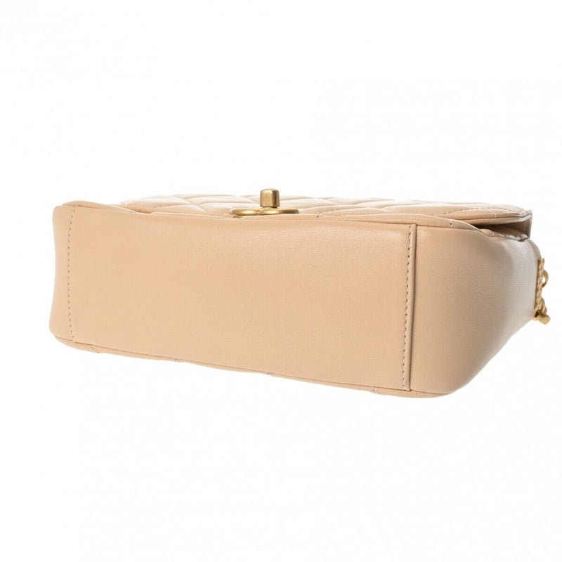 Chanel Matrasse Chainshoulder 7.9' Beige