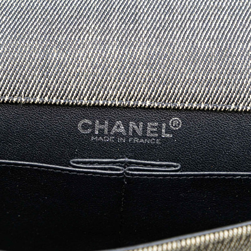 Chanel Choco Bar Chain Flap Gray