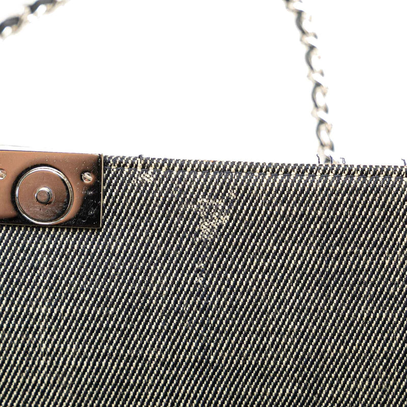 Chanel Choco Bar Chain Flap Gray