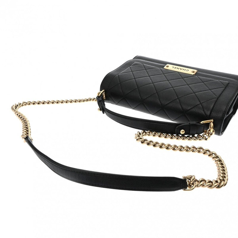 Chanel Matrasse Chainshoulder Bag Black