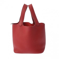 Hermes Picotan Lock Pm Rouge Hand Bag