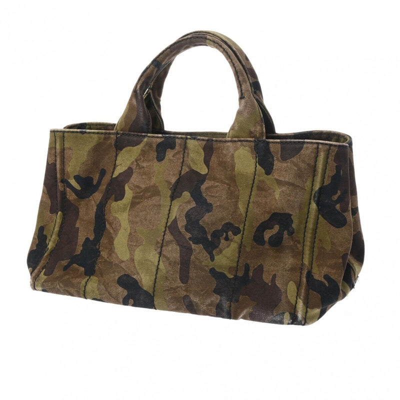 Prada Canapa Camouflage Tote Bag