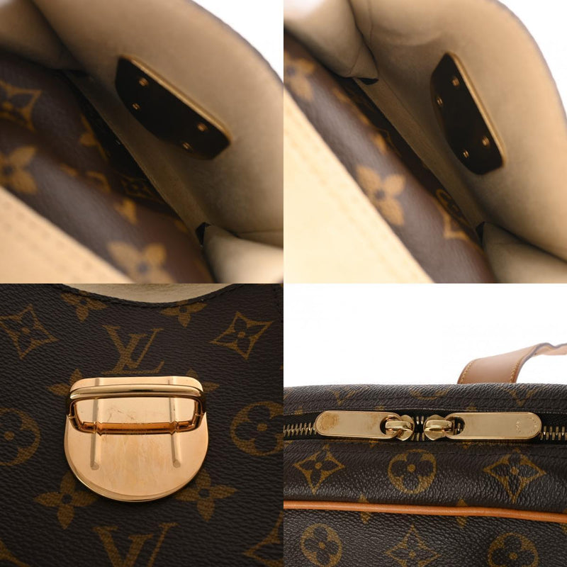 Louis Vuitton Manhattan Gm Brown Hand