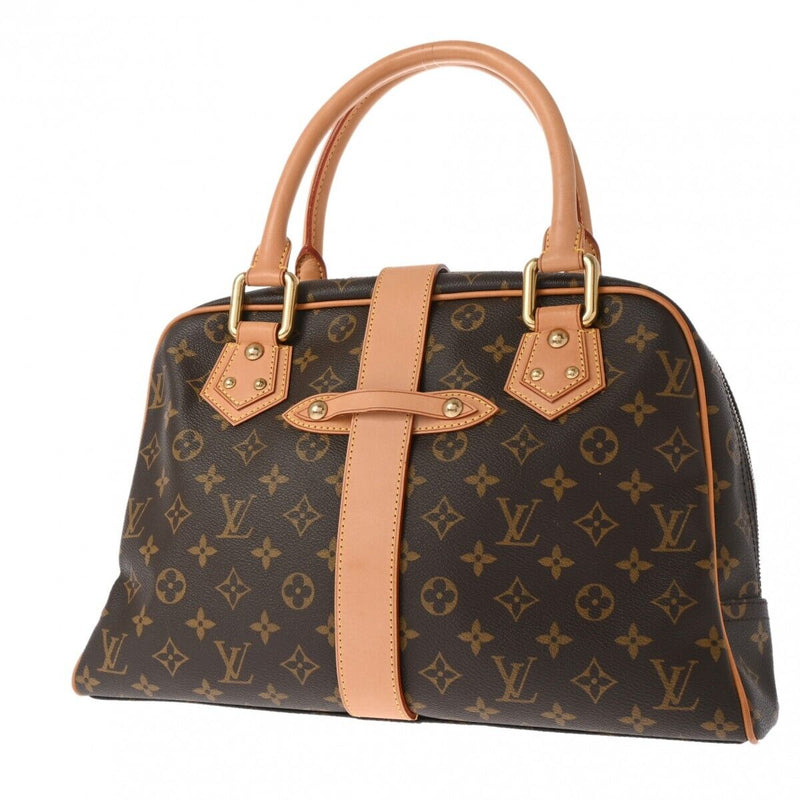 Louis Vuitton Manhattan Gm Brown Hand