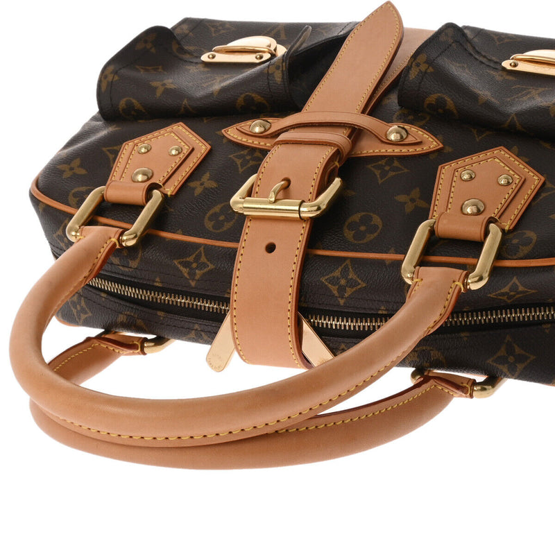 Louis Vuitton Manhattan Gm Brown Hand